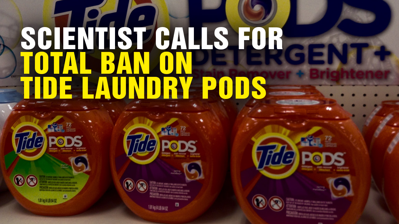 Image: Scientist Calls for BAN on Tide Laundry PODS (Video)