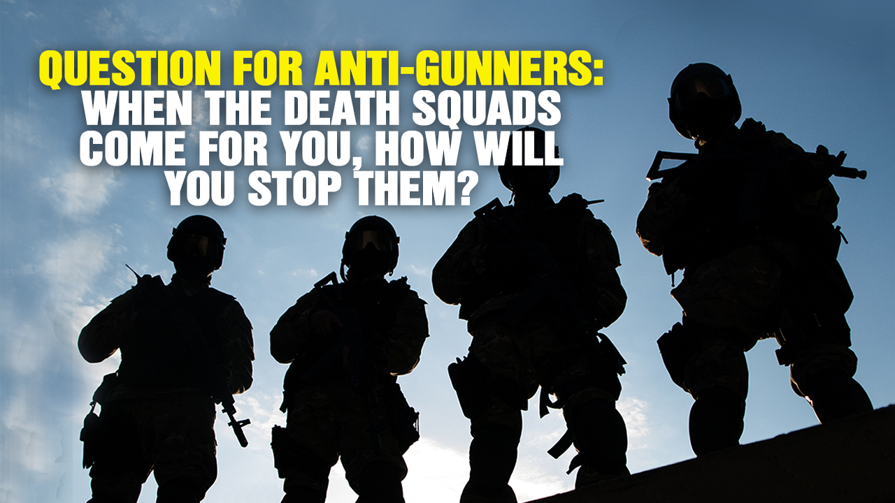 Image: Hey Anti-Gunners: When the Death Squads Come for YOU, How Will You STOP Them? (Video)